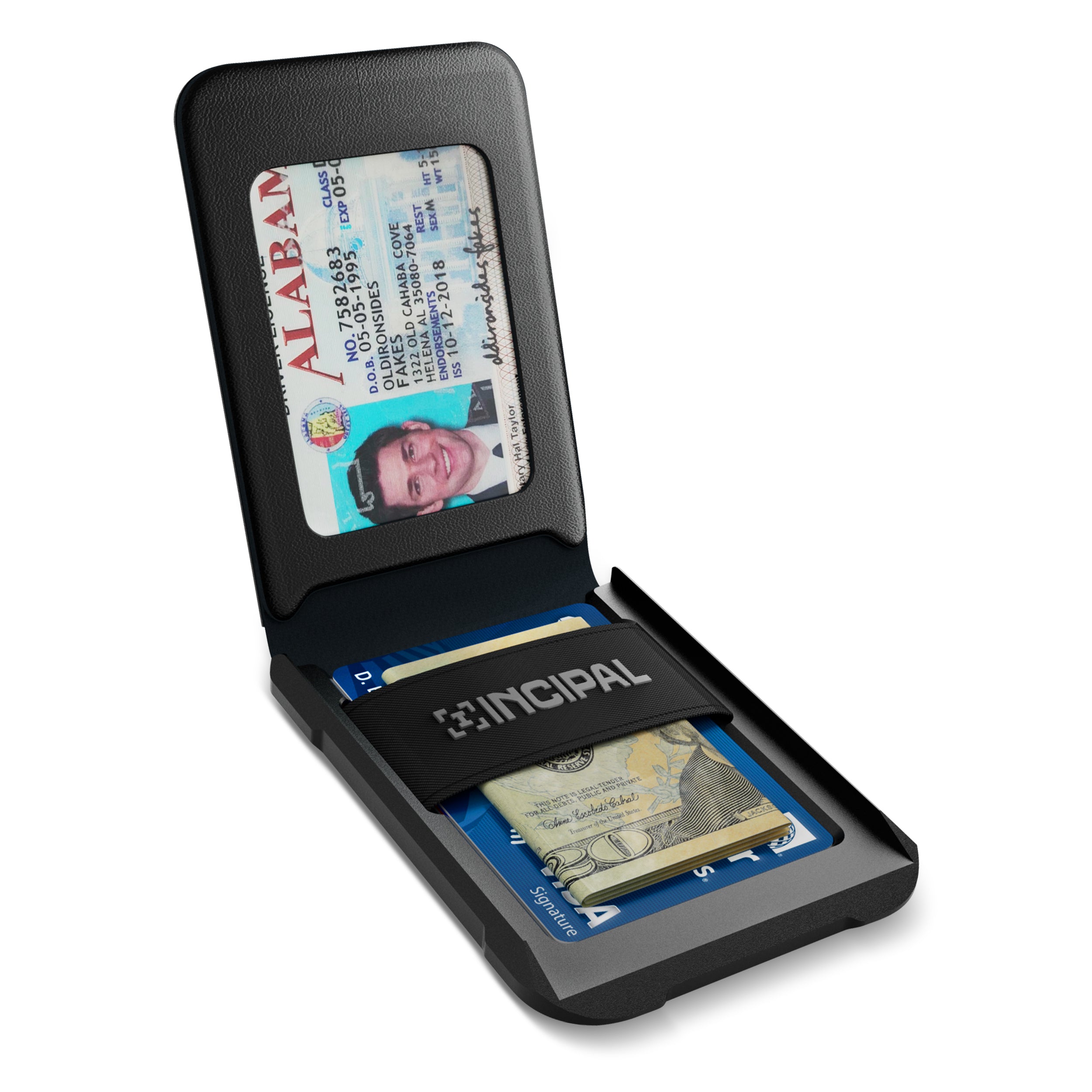 I09 Wallet for Men - Black