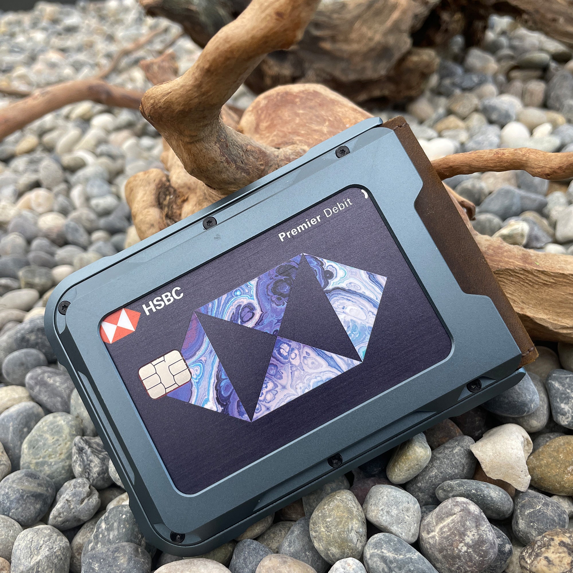 I09 Wallet for Men - Carbon Fiber