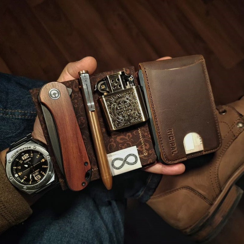 I09 Wallet for Men - Crazy Horse